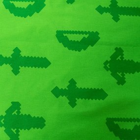 Biancheria da letto per bambini in cotone per letto singolo 140x200 cm Minecraft - Jerry Fabrics