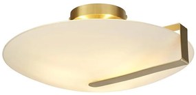 Searchlight 73990-3GO - Lampada da soffitto SUNDIAL 3xE27/40W/230V, finitura oro