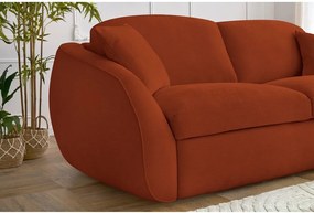 Divano arancione allungabile 235 cm Cezanne – Bobochic Paris