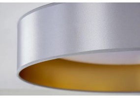 Duolla - Plafoniera LED ROLLER LED/24W/230V diametro 45 cm argento/oro