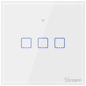Interruttore Touch Smart SONOFF T0 EU 3C 3 tasti WiFi da parete