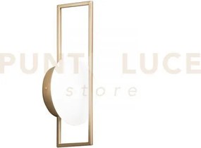 Applique a parete led fobos oro 12w 1900lm cct 3000k 4000k 6500k 10...