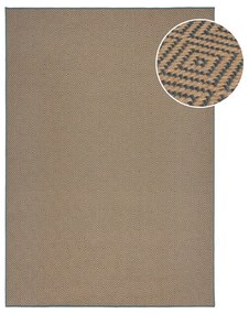 Tappeto in iuta di colore blu-naturale 160x230 cm Diamond - Flair Rugs