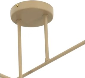 Brilagi - Lampadario a soffitto VIRGO 4xE14/40W/230V crema/oro