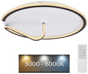 Globo 48439-50-Plafoniera LED dimmerabile RODAN LED/50W/230V 3000-6000K+RC