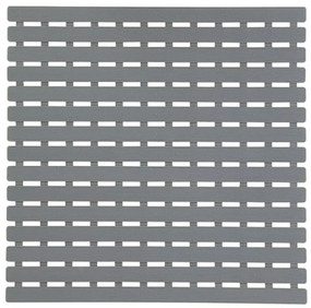 Tappeto per Doccia Antiscivolo 54 x 54 Grigio con Gommini Antiscivolo