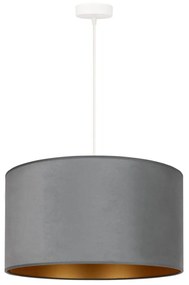 Brilagi - Lampadario a sospensione con filo VELVET 1xE27/40W/230V menta/oro