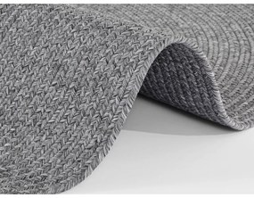 Tappeto grigio rotondo per esterni ø 150 cm - NORTHRUGS