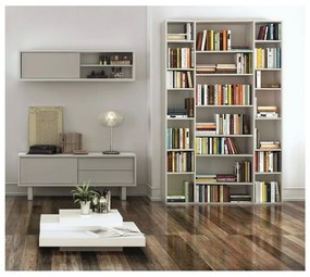 Libreria bianca 144x224 cm Valsa – TemaHome