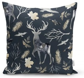Set di 4 federe natalizie e runner da tavolo Foresta di Natale - Minimalist Cushion Covers