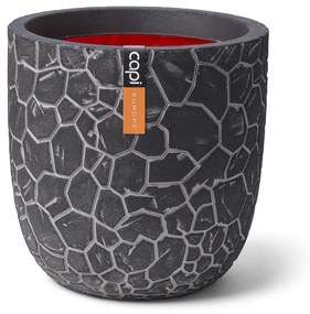 Fioriera Clay Rotonda 43x41 Cm Antracite /