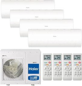 Unita' esterna climatizzatore multisplit inverter r32 30000 btu - a++/a+ - 4 attacchi HAIER