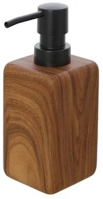 Dispenser sapone liquido in poliresina dall'effetto legno Radici