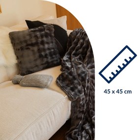 Cuscino decorativo in micropile 45x45 cm Wave – Tiseco Home Studio