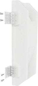 Applique da Incasso Segnapasso GU10 in Gesso Pitturabile SLIM