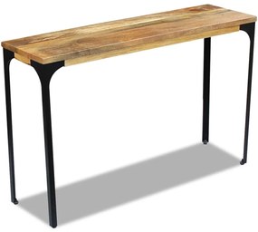 Tavolo consolle in legno di mango 120x35x76 cm