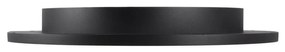 Plafoniera LED 36W Ø400mm con driver Philips Nera 4.680lm CCT