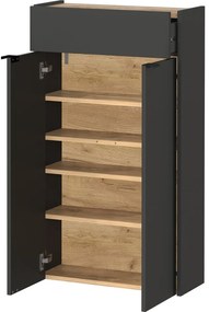 Armadietto color antracite 56x97x22 cm Ameca – Germania