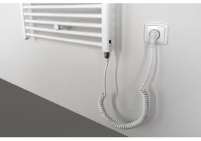 Aqualine - Radiatore elettrico da bagno DIRECT-E 600W/230V 132 cm bianco