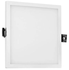 Pannello LED 12W da incasso Quadrato, Foro Tondo Ø130mm CCT Colore Bianco Variabile CCT