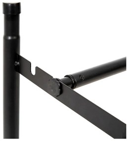 Scarpiera telescopica in metallo nero - Compactor