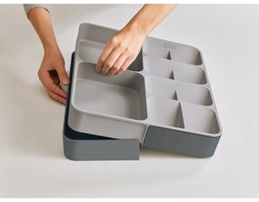 Organizzatore per cassetti da cucina grigio DrawerStore - Joseph Joseph