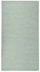Tappeto Da Esterni A Tessitura Piatta 80x150 Cm Turchese /