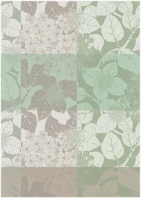 Set di 4 strofinacci in cotone jacquard Mille