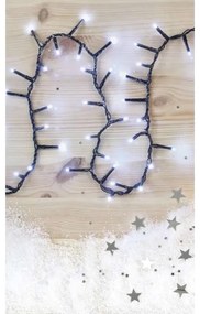 Catena LED da esterno natalizia 400xLED/13m IP44 bianco freddo