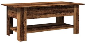 Tavolino da salotto legno antico 102x55x42 cm legno multistrato