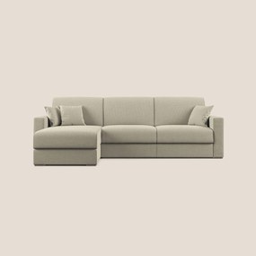 Best Divano letto angolare con penisola in tessuto smacchiabile QuickClean T08