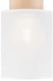 Plafoniera ARI 1xE27/60W/230V d. 16 cm bianco