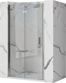 Porta doccia Rea Molier Chrome + profilo 80