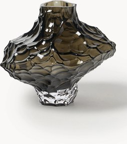 Vaso in vetro soffiato Canyon, alt. 23 cm