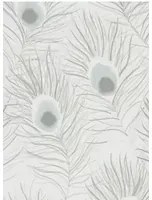 Pfauenfeder Tapete Orlena v. Harlequin - Powder Blue/ Gilver