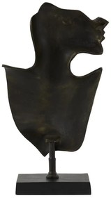 Statuetta in metallo Face - Light &amp; Living