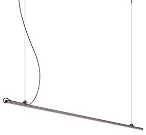 Fabbian - Freeline Lampada a Sospensione 200cm 2700K Black Fabbian