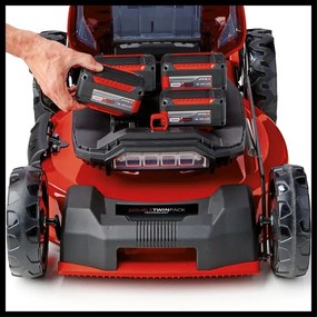 Tagliaerba a batteria a velocità non regolabile EINHELL 36V L 51 cm, 4 batterie incluse