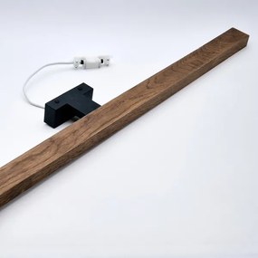 Brilagi-Illuminazione a LED per specchi da bagno WOODY MIRROR LED/15W/230V IP44 quercia/nero