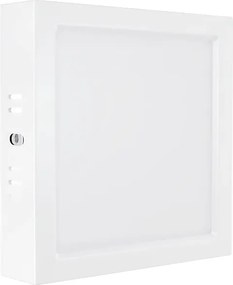 Plafoniera LED Quadrata 6W 120x120mm CCT Bianco Variabile - LEDISENS Colore Bianco Variabile CCT