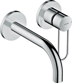 Miscelatore monocomando lavabo a muro con bocca 165 mm senza parte incasso Cromo AXOR Uno 38121000