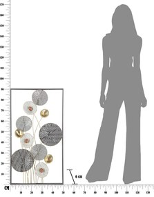 Decorazione da parete in metallo , 50 x 90,5 cm Grid - Mauro Ferretti