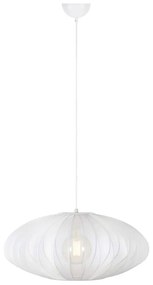 Lampada a sospensione bianca con paralume in tessuto ø 60 cm Florence - Markslöjd