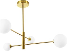 Lampadario a stelo DORADO 4xG9/40W/230V, finitura oro
