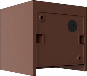 Applique LED Cubo 24W Bidirezionale IP65 CCT con LED OSRAM - Corten