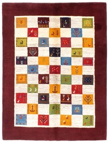 Gabbeh Tappeto persiano 160 x 200 Rosso (Iran) Annodato A Mano