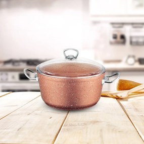 Pentola in alluminio con coperchio 2,75 l Classic - Güral Porselen