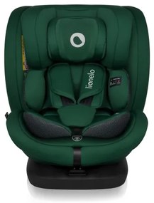 Lionelo - Seggiolino auto con base girevole BASTIAAN i-Size 40-150 cm Verde Foresta