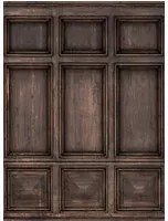 Rebel Walls Carta da parati panoramica Oxford - Walnut