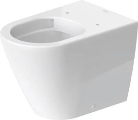 Vaso A Pavimento Senza Brida a Cacciata Scarico Orizzontale senza sedile In Ceramica Bianco D-Neo 2003090000 Duravit